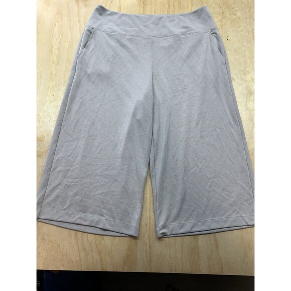 Athleta Women’s 2x Stretch Pants Cropped Sweats Lounge Wear Wide Leg - Picture 1 of 6